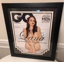 Lana Del Rey GQ UK 2016 Poster Print, Framed and Signed 26.5" x 22.5"