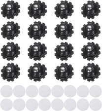 16 Stück Kugelrollen Schwerlast,Möbelrollen Klein,Selbstklebendes Mini-Universal
