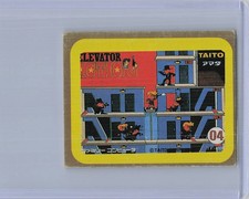 Taito Elevator Action Famicom Menko Card Japan #04 Amada 1985 Vintage