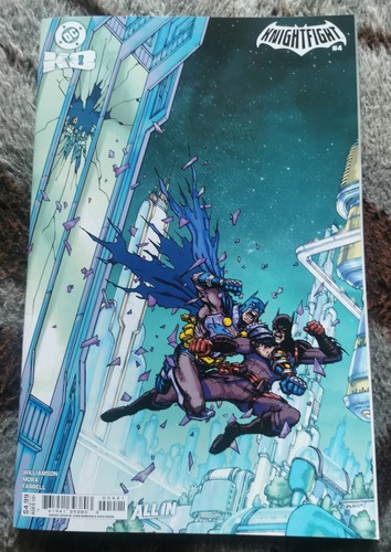 DC KO KNIGHTFIGHT # 4 NM 2026 CHRIS BURNHAM VARIANT ! BATMAN ! NIGHTWING !