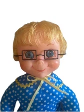 Mrs Beasley Doll Glasses. Black Plastic Superior Quality! Read Description