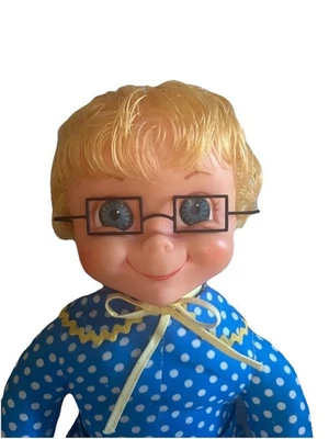 PLAYMATE ENTERPRISE Mrs Beasley Doll Glasses. Black Plastic Superior Quality! Read Description