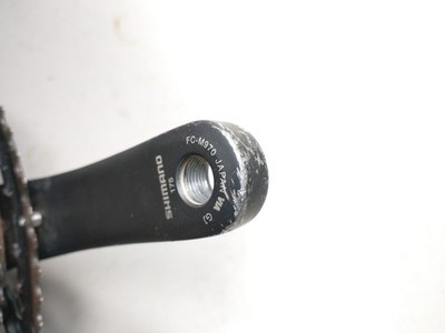 Shimano XTR M970 MTB triple crankset ( 44/32/22T, 175mm) with BB