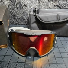 Occhiali da neve Oakley Line Miner M nero opaco Prizm Torch nuovi snowboard