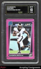 2021 Donruss Optic Pink #205 DeVonta Smith RATED ROOKIE RC GMA 10 GEM MINT