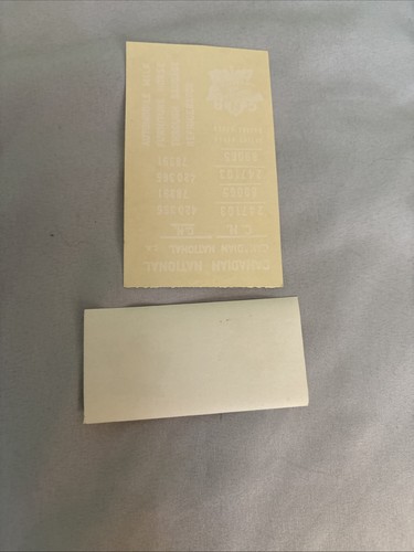 Decalcomanie auto merci vintage per treni modello calibro S 2 pezzi busta interna - Foto 9 di 11