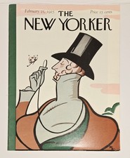 New Yorker Magazine premier issue February 21, 1925 REPRINT