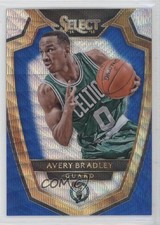 2014-15 Panini Select Premier Level Blue & Silver Prizm Avery Bradley #121 h3a