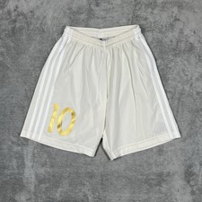 Adidas Soccer Shorts 10 Youth XS Condivo 18 Training Gym Running White CF0710