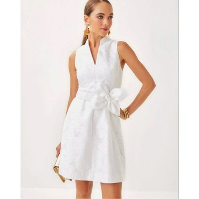 white fit flare dress Thala white pleated flared midi dress