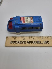 VTG Tootsie Toys Blue Space Ship / Star ship Shuttle Craft Made in USA