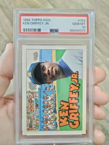 1992 TOPPS KIDS #122 KEN GRIFFEY JR. PSA 10