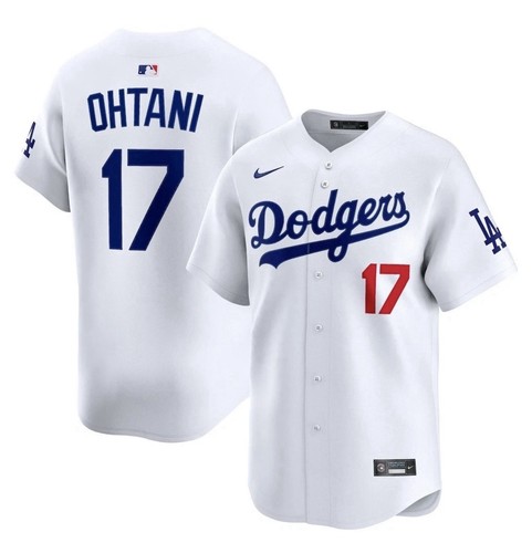 Shohei Ohtani White Dodgers Jerseys #17