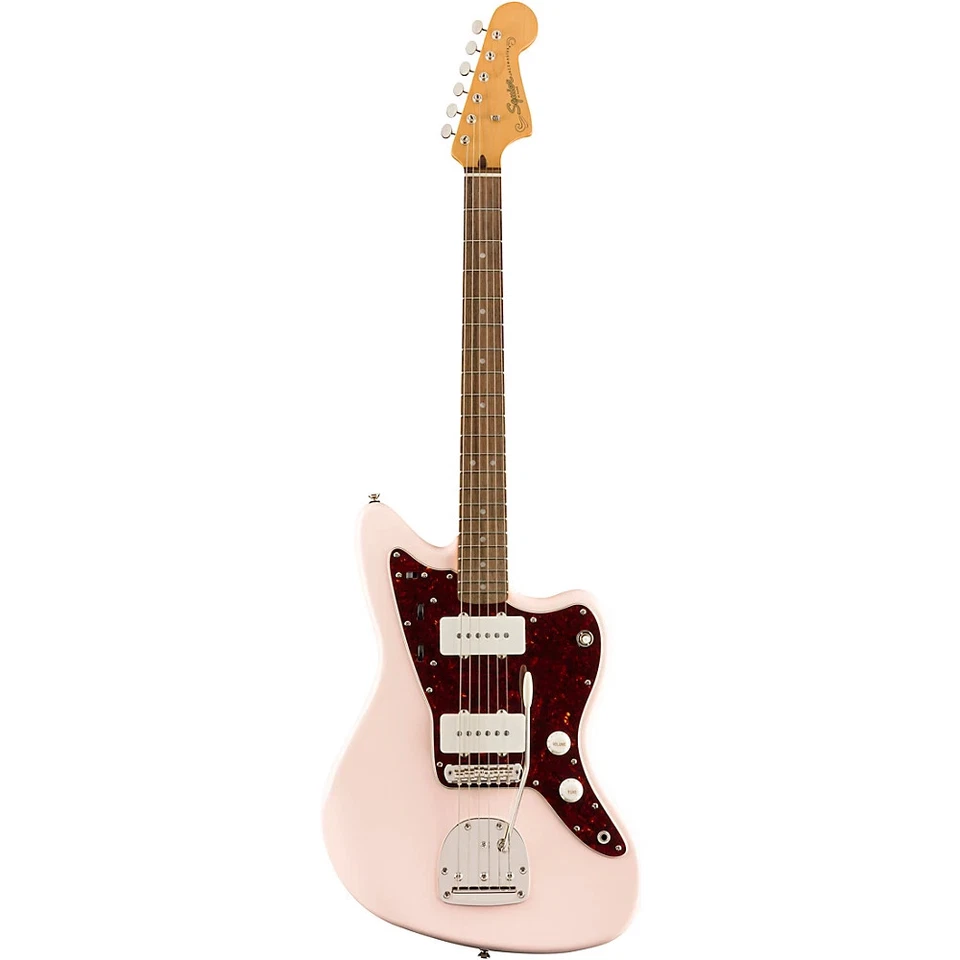 Squier Classic Vibe '60s Jazzmaster Limited Edition Electric Guitar Shell Pink - Image 3 of 4