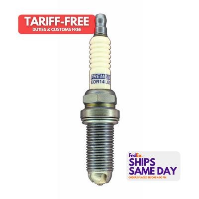Brisk Spark Plugs BSKEOR14LGS 14 mm Thread Gasket Seat Spark Plug Performance Pa