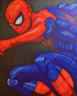 Spider-Man 14x17 Original Art  