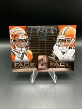 A.J. Green/Joe Haden Bengals/Browns 2014 Panini Elite Face 2 Face Silver #8