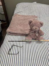 Plush Blanket With Teddy Bear