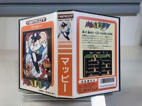 Namco Mappy Famicom Hard Case Version Used with Case