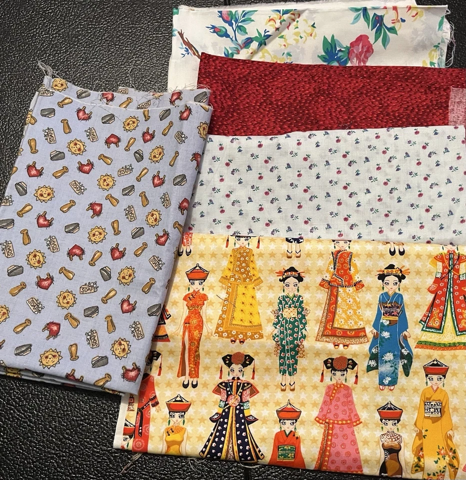 Bundle Fabric Precut Hancock Cranston Maywood (13) Size 18”x 44” New - Image 3 of 4