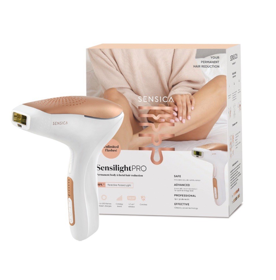 Sensica Sensilight Pro Inalámbrico IPL Láser Hogar Depilación PVP £449 NUEVO EN CAJA