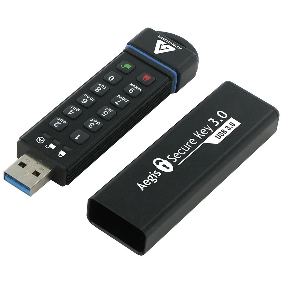 Apricorn Mass Storage Ask3-120Gb 120Gb 256Bit Aes Xts Hardware Encrypted Secure - Image 2 of 4