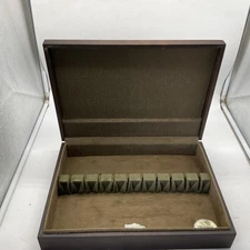 McGraw Flatware Silverware Storage Box Case Chest Anti-tarnish 14.5x10.5x3”