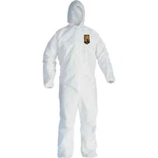 KleenGuard Microporous Film Laminate General Purpose Coveralls Lrg Qty 25 44323