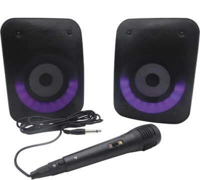 I Party Karaoke Anlage Bluetooth Lautsprecher Lexibook Musik Singen Party Spaß