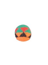 Vintage 90's Woven Jamican Colors Hacky Sack