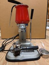 La Peppina Lever Espresso Machine Vintage Red Italian. Very La Peppina Lever Espresso Machine Vintage Red Italian. Very