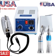 Dental Lab Marathon Electric Micromotor Polishing Unit / 35K rpm Motor Handpiece
