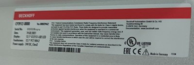 BRAND NEW 1PC CP3912-0000 Beckhoff LED Touchpad CP39120000 FREE SHIP