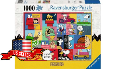 NEW & SEALED Ravensburger 00750 Peanuts Moments 1000 Pc Jigsaw Puzzle USA SELLER