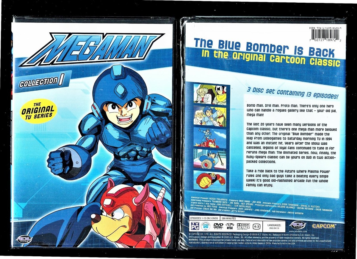 Megaman - Collection 1 - A Hero is Born (Brand New 3 DVD Anime Set