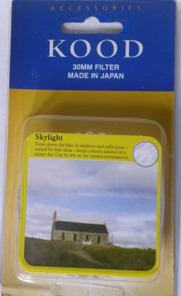 High Quality Kood 30mm Skylight Glass Filter Made in Japan Protection Filter - Image 2 of 4