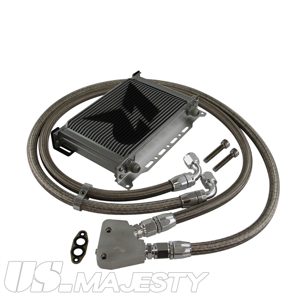 25 Row Engine Oil Cooler Kit For Corvette C5 9704 C6 0513 C7 LS1 LS2