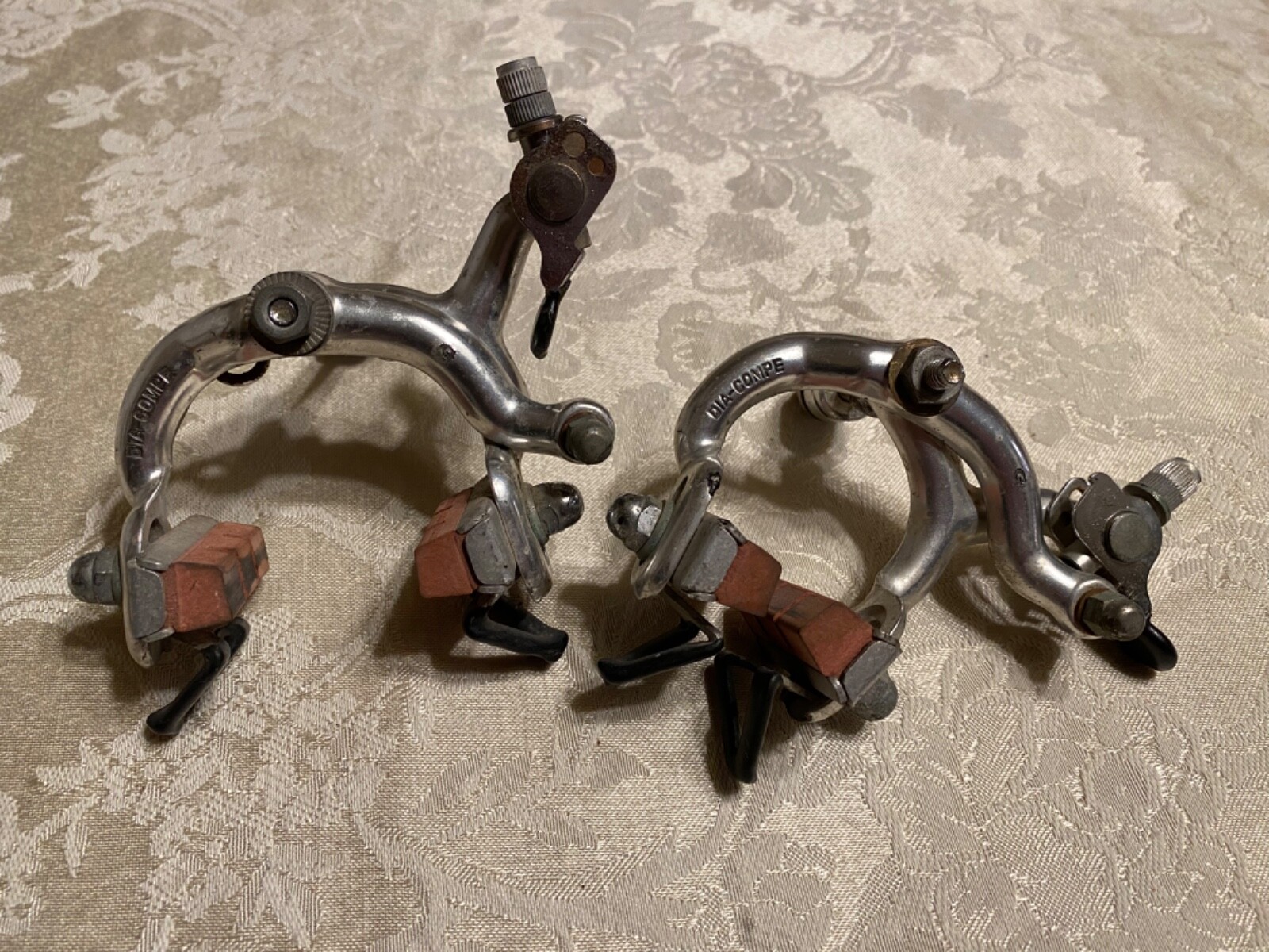 Jeu D'étriers De Frein Dia-Compe 5583 A1 Vintage – Tirage Latéral Pour Vélo Course