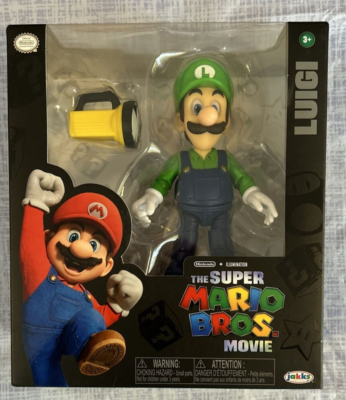 NEW Jakks Pacific The Super Mario Bros Movie LUIGI VHTF | eBay