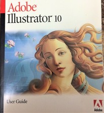 ADOBE ILLUSTRATOR 10 USERS GUIDE AND FLATTENING GUIDE BOOKS ONLY NO DISC