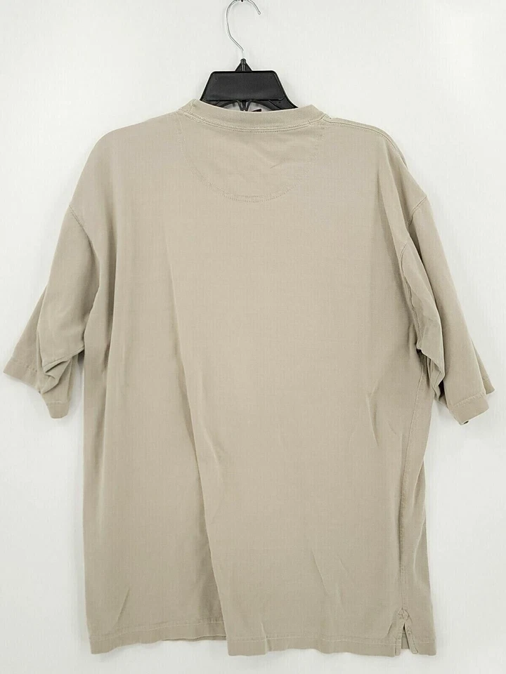 Camiseta Wolverine para hombre adulto talla L beige liso manga corta cuello redondo Foto 2 de 4