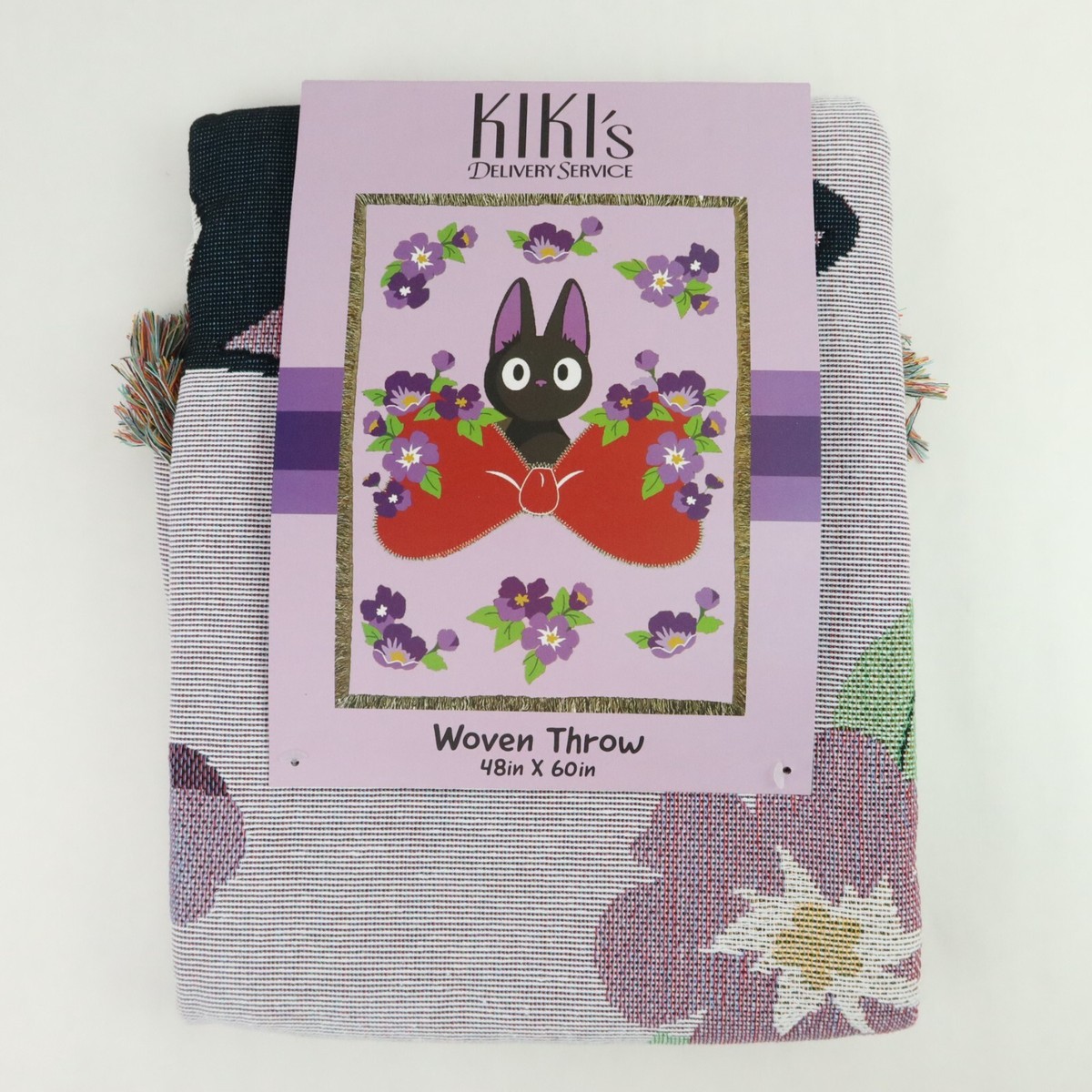 Studio Ghibli Kiki's Delivery Service Throw Blanket Tapestry Jiji