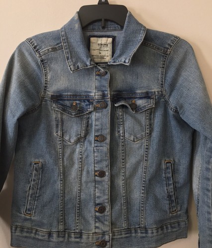 Blue Jean Denim Jacket Size 
