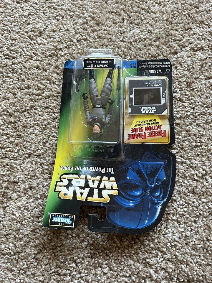 Figura Hasbro 1997 Star Wars Power Of The Force Freeze Frame Captain Piett 3.75 Foto 3 de 4