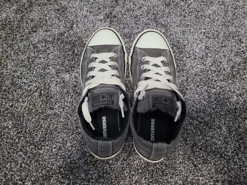 Converse Chuck Taylor All Star Madison Low Gray Sizes- Women's 6/Junior's 4 - Picture 5 of 5