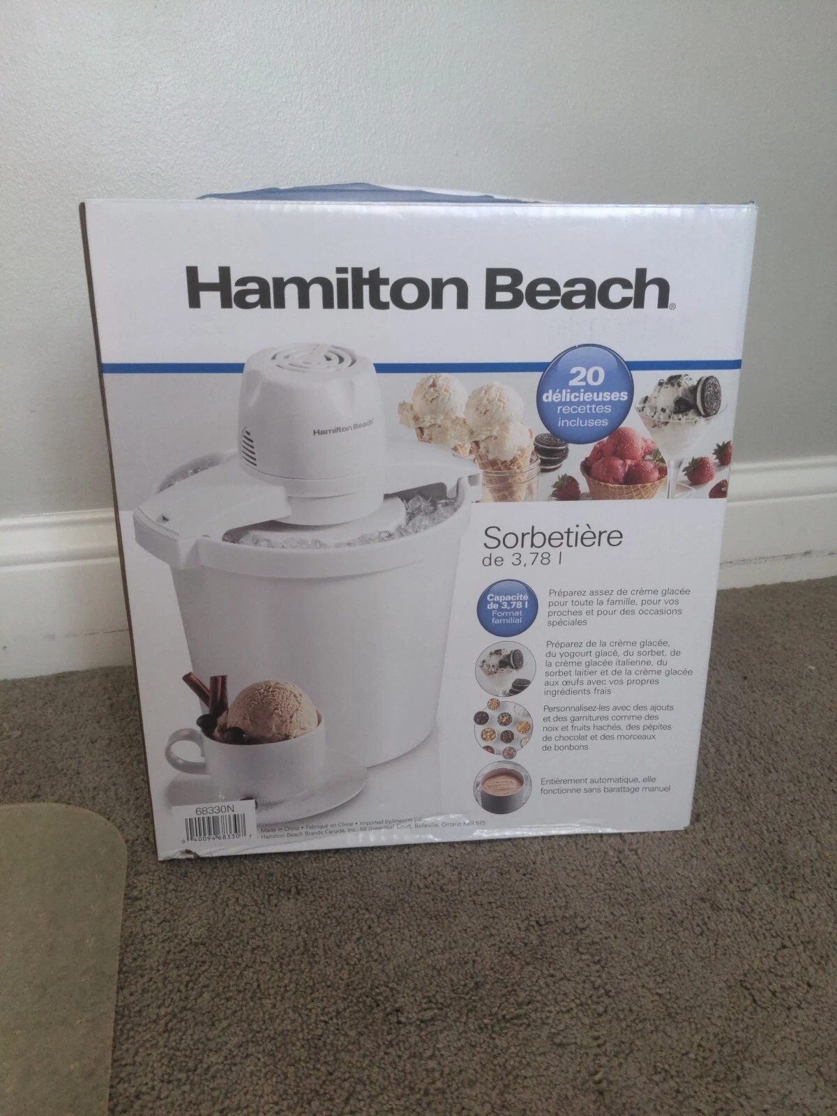 Hamilton Beach Automatic 4 Quart Maker 68330N