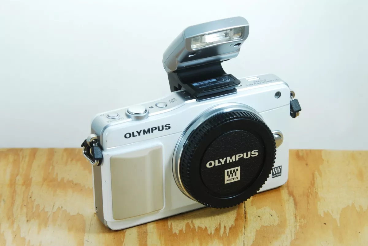 Olympus PEN MIni E-PM2 Mirrorless Digital Camera Body w/ Flash - NO POWER