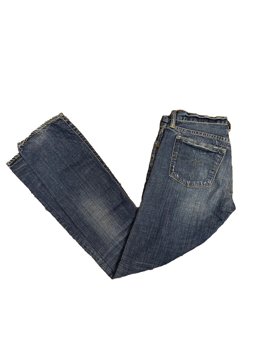 RRL DOUBLE RL ダークブルー デニム 31 x 30 Ralph Lauren Double RL (RRL) Men's Distressed Blue Jeans 30