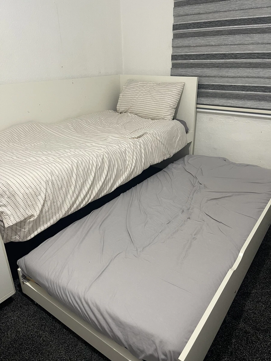 Trundle bed with mattress used