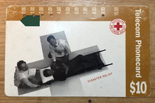 $10 Telecom Phonecard Australian Red Cross Society  BB2